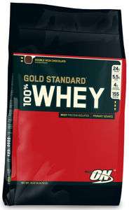   Nutrition,GOLD STANDARD 100% WHEY Protein powder,10 LB bag, 4 flavors