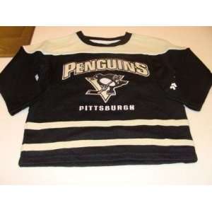  12 Pittsburgh Penguins Age 6x/7 Mesh Fashion Jersey Child Kids NHL 