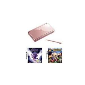  Nintendo DS Lite Metallic Rose Value Bundle with 2 Games 