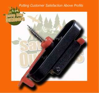 Kwikee Quiver Mounting Bracket & kaddy with screw accepts any bow 