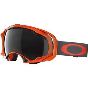 Oakley Splice Neon Fire Adult Winter Sport Snowmobile Goggles Eyewear 
