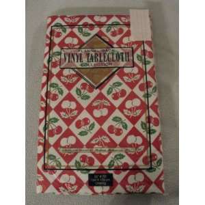   Picnic Tablecloth, Cherry Pie, Oblong 52 in by 70 in