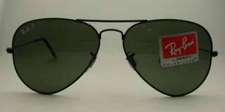 Authentic RAY BAN Aviator Sunglasses 3025   002/58 *NEW  