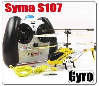GYRO Syma S107 3.5 Channel Mini Alloy RC Helicopter RTF  