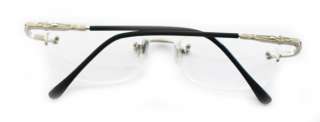 Invisible Bifocal Reading Glasses Metal Trim Asst Power  