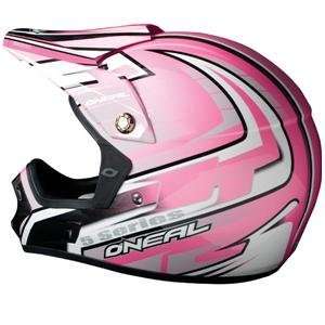   Racing Youth Girls 508 Helmet   Youth Large/Pink/White Automotive