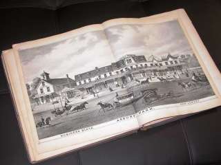 1878 ATLAS OF NEW JERSEY NJ COAST ILLUSTRATED  