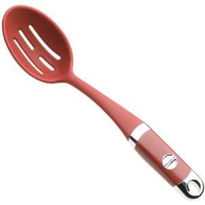 KitchenAid Silicone Slotted Spoon, Red 