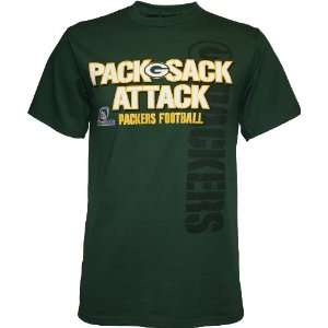  Green Bay Packers 2011 Playoffs Pack Sack Attack Mens T 