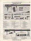 1953 MOSSBERG AD MODEL 142 RIFLE PARTS LIST