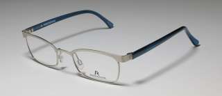 NEW RODENSTOCK R4372 48 20 135 SILVER/BLUE OPHTHALMIC RX EYEGLASS 