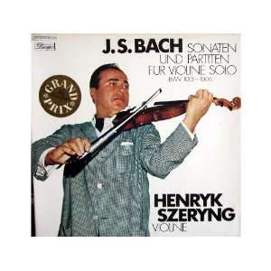 Bach   Henryk Szeryng   Sonaten Und Partiten   3LP Box [Vinyl] Henryk 