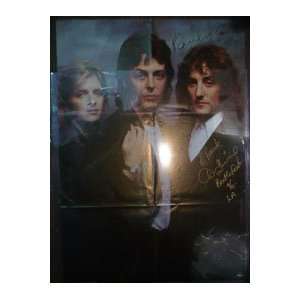  Signed Wings (Paul McCartney / Denny Laine) 23x33 Poster 