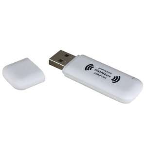  Gwf 3a33r USB Wireless LAN Card 802.11n 150m White 