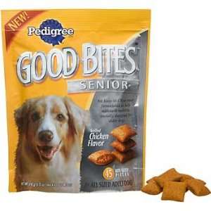 Pedigree Good Bites Senior Treats for Dogs, 5.3 Ounce Bags (Pack of 10 