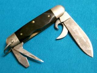   AG RUSSELL 4BL BOY SCOUTS SPORTSMANS SURVIVAL JACK KNIFE KNIVES ETCH