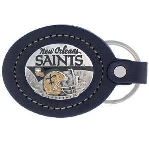  New Orleans Saints NFL Large Leather Key Ring