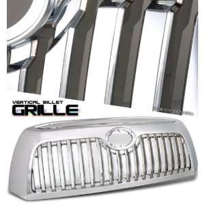   Tundra Sport Grill   Chrome One Piece Vertical Style Automotive