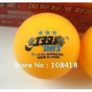 quality goods brand dhs pingpong table tennis balls 3 star dhs balls 