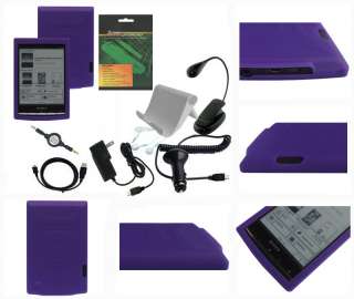   eReader PRS T1 2GB WiFi 6 Travel Accessories Lot Item Bundle Pack