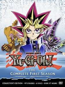 Yu Gi Oh   Season 1 DVD, 2004, 6 Disc Set, Edited Edition  