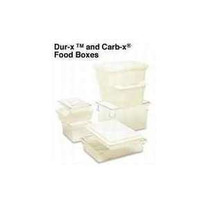   Commercial Food/Tote Box   Plastic   White 21 Gal