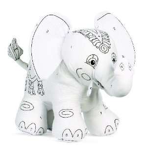  Elephant Plush Toy to color   Ganz Stuffed Animal Coloring Kit Toys