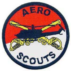  U.S. Army Aero Scouts Patch Red & White 3 Patio, Lawn 