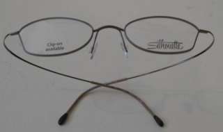 SILHOUETTE 6520 Titanium Eyeglass Frames BRONZE  