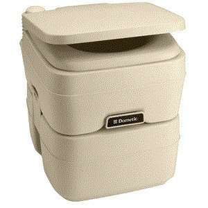Dometic Sanitation Dometic   965 Portable Toilet 5.0 Gallon Parchment 
