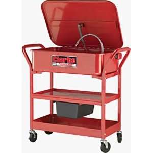  20 Gallon Parts Washer with Wheels and Drying Shelf 