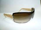 Chanel Ladies/Womens Shield Style Sunglasses with Case   Authentic 