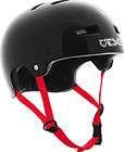 nwt new tsg evolution gloss black bmx skate helmet mens