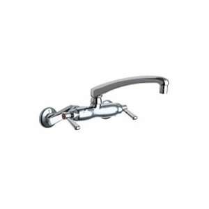 Chicago Faucets Wall Mounted Service Sink with Adjustable Centers 445 