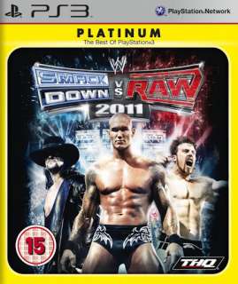 WWE Smackdown VS Raw 2011 Platinum PS3 * NEW SEALED PAL *  
