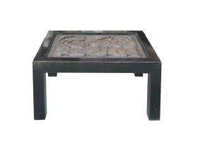 Beautiful Heavy Thick Concrete Art Coffee Table aw310  