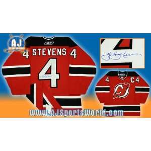 Scott Stevens Autographed Uniform   NJ Last Game PRO   Autographed NHL 