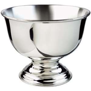  Salisbury Pewter Punch Bowl  Revere   10in.   1 gal.