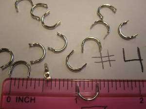 100 EASY SPIN CLEVISES # 4 FOR SPINNER SPOONS AND LURES  