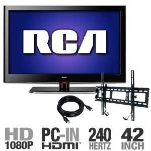  RCA 42LA55RS85 42 LCD HDTV Bundle Electronics