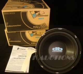 Pair of Crossfire 10 DBW10 Subwoofers   Car Audio sub, subs   Free 