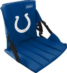 Indianapolis Colts Stadium Seat NFL Coleman Folding Waterproof Chair 