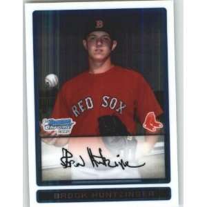 2009 Bowman Chrome Prospects #BCP184 Brock Huntzinger   Boston Red Sox 