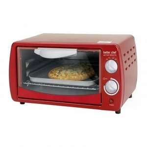   Better Chef IM 268R Classic Red 9 liter Toaster Oven