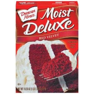 Duncan Hines Moist Deluxe Red Velvet Cake 18.25 OZ by Duncan Hines