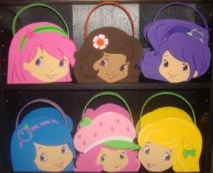 Strawberry Shortcake and friends party bags favors  