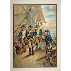  1899 U.S. Navy Esek Hopkins Revolutionary War Uniforms 