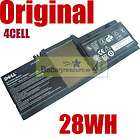 28WH Genuine battery FW273 PU536 0WR013 for Dell Latitude XT Tablet PC 