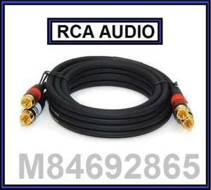 12 Foot Feet RCA Surround Sound Audio Cable Wire Cord  