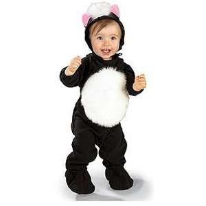  Lil Stinker Skunk Rompers Infant Halloween Costume Size 0 